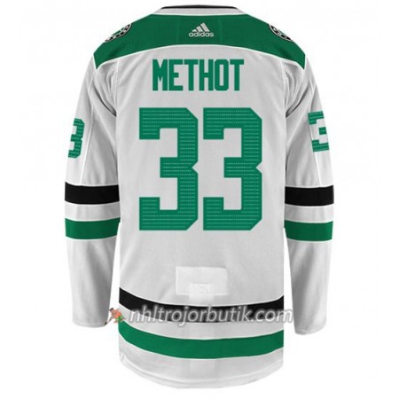 Män Ishockey Dallas Stars Tröja MARC METHOT 33 Adidas Vit Authentic